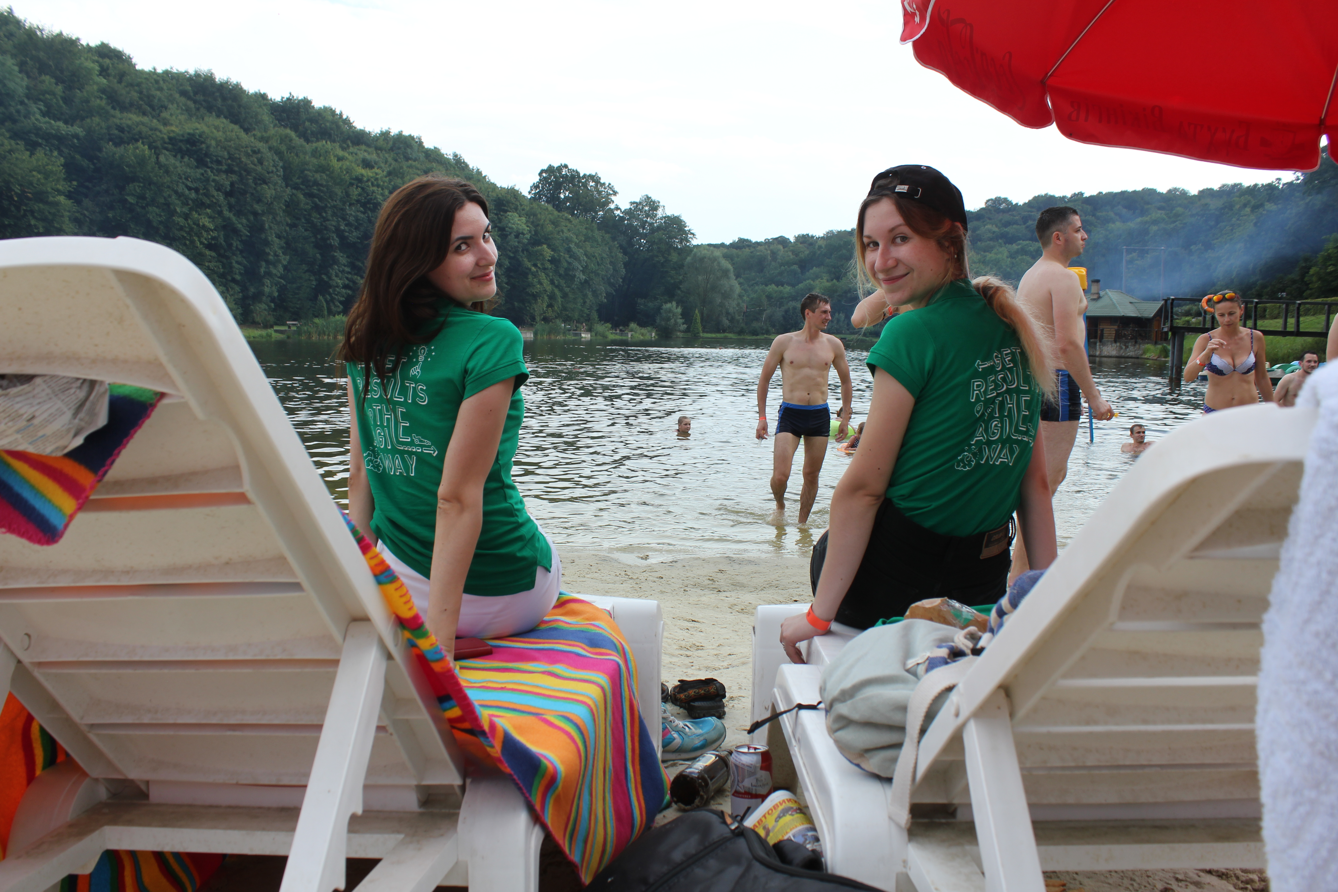 Beach Leisure at Agiliway 2d Birthday Party