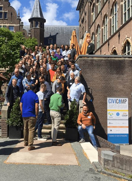 At CiviCamp Amsterdam