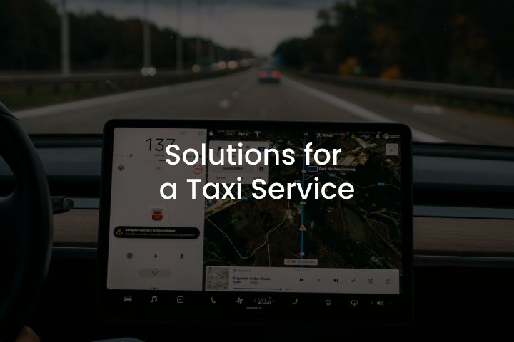 Website and Mobile Application Development for a Taxi Service