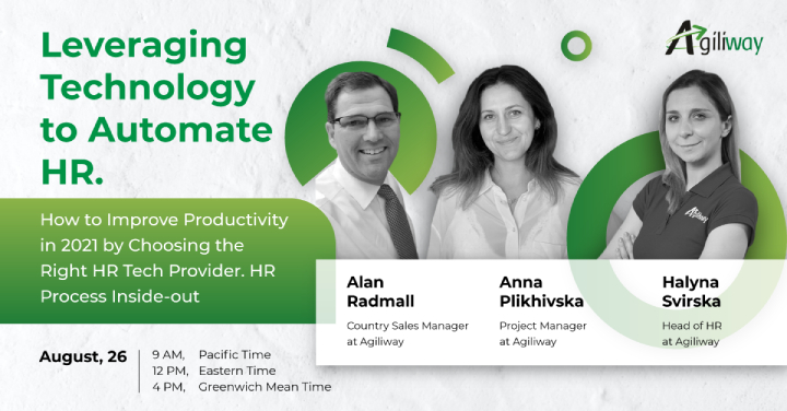 TechHR webinar by Agiliway