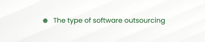Software Outsourcing