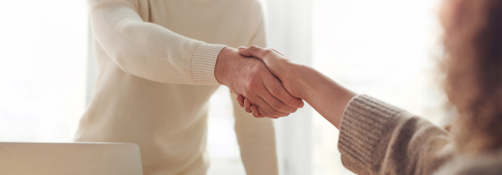 shaking hands