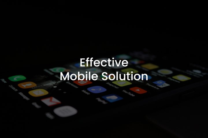 Mobile App Development Mobile App Development