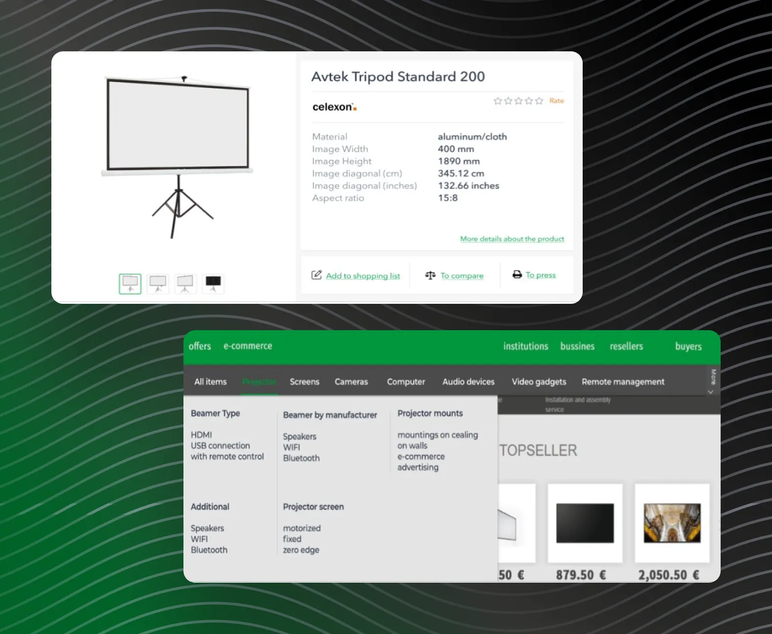 Shopware E-Shop for a Large Electronics Retailer